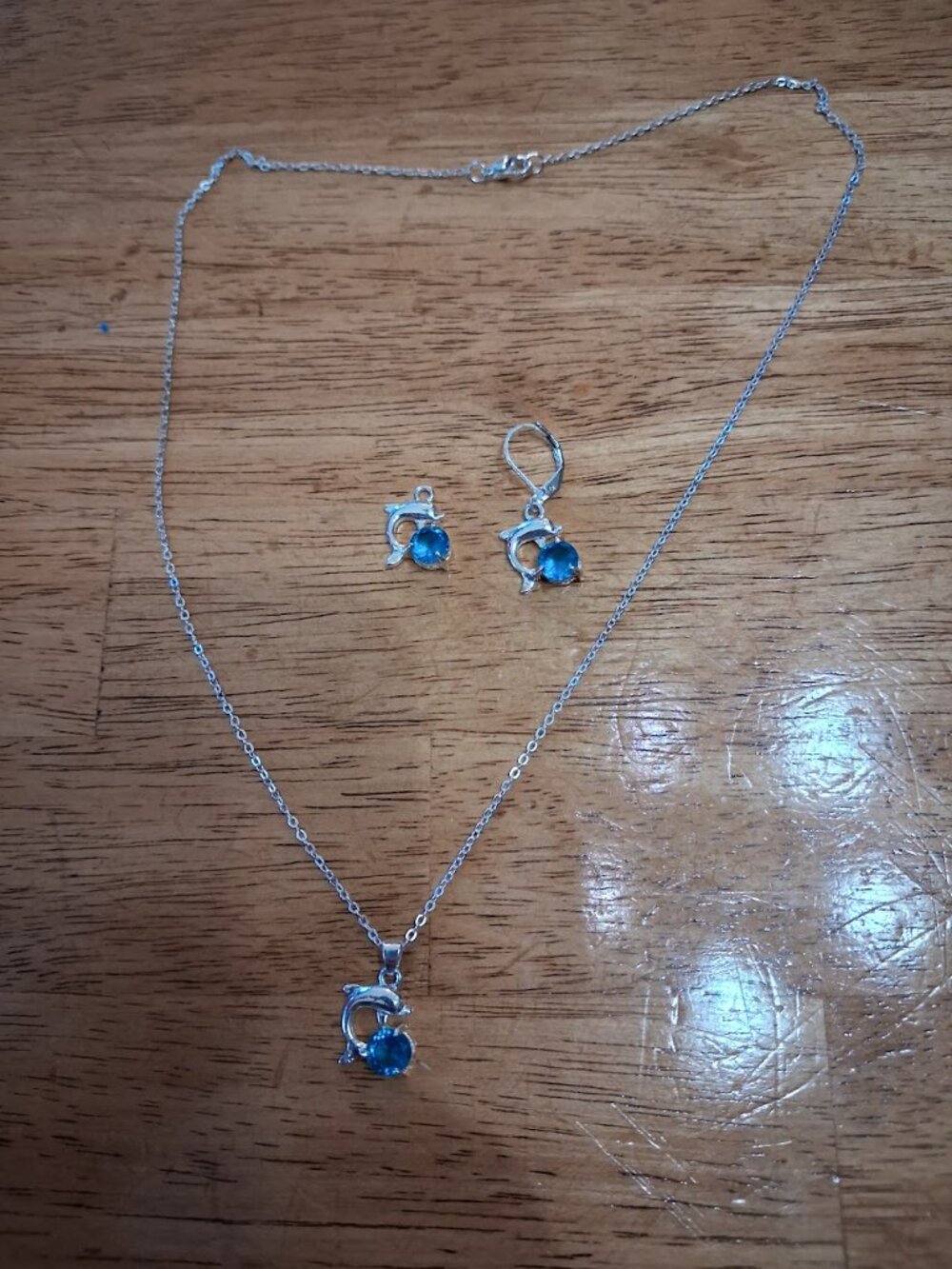 Dolphin jewelry set